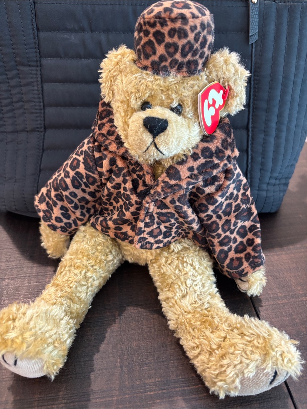 Vintage 1993 Ty Attic Treasures Isabella the Bear "Puttin' on the Ritz"